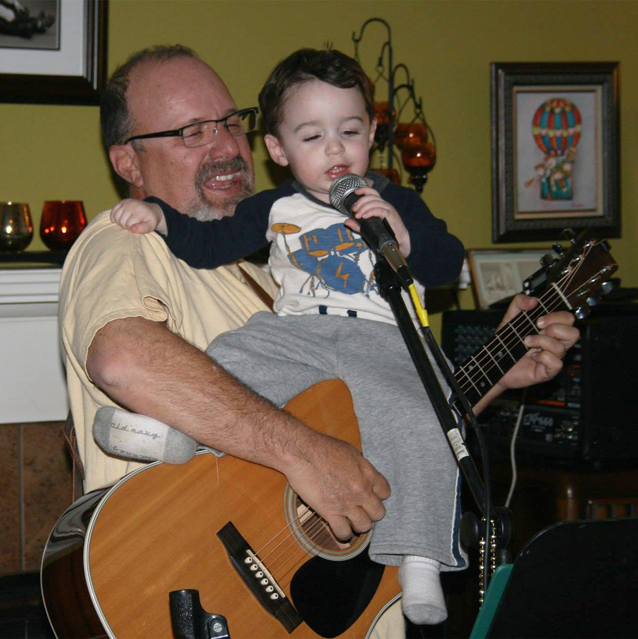 Jonah and his grandson